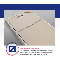 Зеркало Doratiz Адель с LED подсветкой 800х600 - 3, подогрев, часы 2711.906