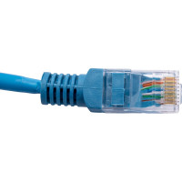 Патч-корд ExeGate UTP-RJ45-RJ45-5e-0,3M-LSZH-BL, UTP, cat.5e, 0.3м, синий 286371