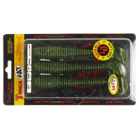 Съедобные искусственные виброхвосты LUCKY JOHN LJ Pro Series TIOGA FAT 5.8in, цвет F08, 3шт. 140148-F08