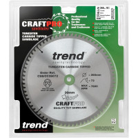 Пильный диск 260 мм 72 зуба TREND CSB/CC26072