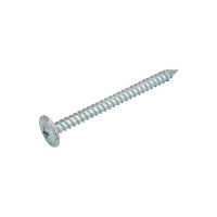 Саморез по металлу Bohrer 4,2х51 полусф. с пресс-шайбой, оцинк., острый, 1 кг SWPSHO-4,2х51-1