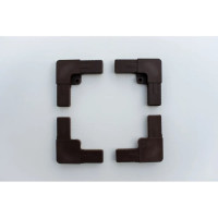 Москитная сетка KOMFORT Комплект №4, 1550х800 мм, коричневая НС00609