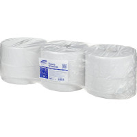 Бумага туалетная д/дисп Luscan PROFESSIONAL Luscan Professional 2сл бел втор втул 250м 6рул/уп 368530