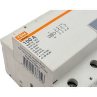 Модульный контактор TDM ELECTRIC КМ100/4-100 3НО1НЗ SQ0213-0027