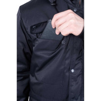 Зимняя куртка ГК Спецобъединение ЗАЩИТА черная Кур 412/104/158