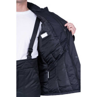 Зимняя куртка ГК Спецобъединение ЗАЩИТА черная Кур 412/104/158