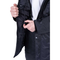 Зимняя куртка ГК Спецобъединение ЗАЩИТА черная Кур 412/104/158