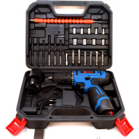 Аккумуляторная дрель-шуруповерт EDON CF-1201 + набор оснастки 15418