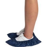 Взрослые многоразовые бахилы RINIDI Royal Blue Bahily-Royal Blue