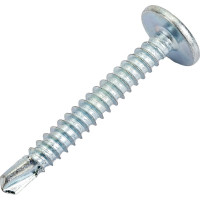 Саморезы Steelfix 4,2х32 ПШС (прессшайба сверло), цинк, 0,5кг (167шт), ПШС423205