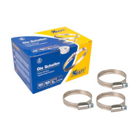 Хомут KRAFT 25-40 мм, нержавеющая сталь, уп. 100 шт. KT 880405
