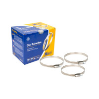 Хомут KRAFT 70-90 мм, нержавеющая сталь, уп. 25 шт. KT 880411