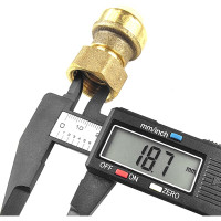 Соединитель Boutte Toutub ВР 1/2" - 16 мм 3178051