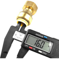 Соединитель Boutte Toutub ВР 1/2" - 16 мм 3178051