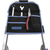 Алюминиевая стремянка Алюмет 6 ступеней с органайзером. Серия AM706AK