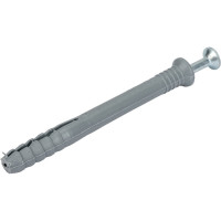 Дюбель-гвоздь Daxmer 8х80 потайная манжета, полипропилен 100 шт 00000334519
