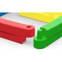 Песочница POLIMER GROUP 6 секционная DP6S