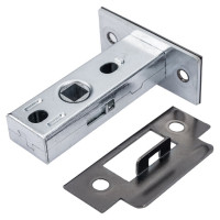 Защелка Аллюр L45-8-P AB (старая бронза; пластик; торцевая планка 25 мм; без ручек) 12327