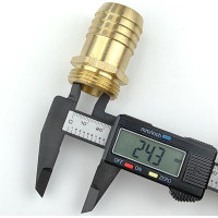 Наконечник латунный НР 1" - 30 мм Профитт 2137938