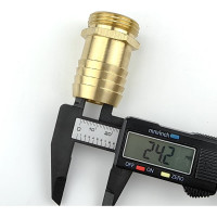 Наконечник латунный НР 1" - 30 мм Профитт 2137938