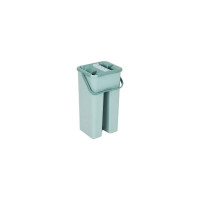 Швабра для пола Рыжий кот с насадкой из микрофибры и ведром Clean hands 310459