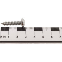 Саморез с полукруглой головкой КРЕП-КОМП нержавейка А2, DIN7981, 5.5х25, 500 шт. шпн5525