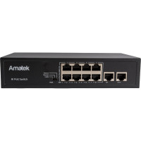 Коммутатор Amatek AN-S10P8F PoE 7000451