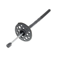 Дюбель для теплоизоляции с оц. гвоздем и термоголовкой INTERFIX 10x180, 500 шт. 15817