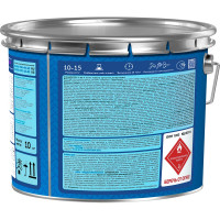 Грунт-эмаль по ржавчине Текс 3 в 1 РжавоStop Профи черная гл 10кг 700001649