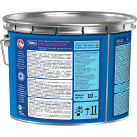 Грунт-эмаль по ржавчине Текс 3 в 1 РжавоStop Профи черная гл 10кг 700001649