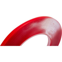 Акриловая двусторонняя клейкая лента Holex 6 мм х 10 м, 1 мм, прозрачная, блистер HAS-93908