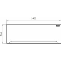 Фронтальная панель с креплением Радомир к ванне Виктория 160x70 2-21-0-0-0-249