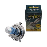 Галогенная лампа VOLTON H4 12В 60/55 Вт +30 VLT1401U