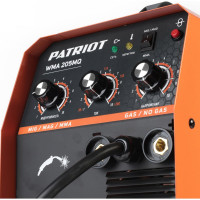 Сварочный инверторный полуавтомат PATRIOT WMA 205MQ MIG/MAG/MMA, полуавтоматическая сварка в среде 605302155