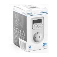 Недельная электронная розетка с таймером FERON TM26 мощность 2300W/10A 41815