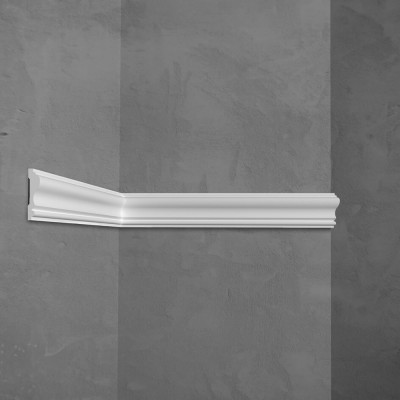 Молдинг Stenopol 66х16х2000 мм под покраску C722