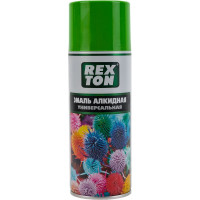 Универсальная алкидная эмаль REXTON (зеленое яблоко; аэрозоль; 520 мл) RT-101.80