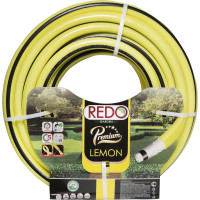 Поливочный армированный шланг REDO Premium Lemon пятислойный, 3/4", 25 м 603425
