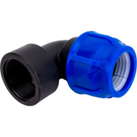 Компрессионный отвод VALFEX ПНД, с внутренней резьбой, 40x1 1/2" 1210012340112