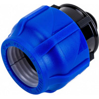 Компрессионная соединительная муфта VALFEX ПНД, с наружной резьбой, 32x1/2" 121001132012