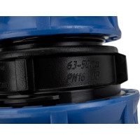 Компрессионная переходная муфта VALFEX ПНД, 63-50 121001216350