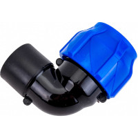 Компрессионный отвод VALFEX ПНД, с внутренней резьбой, 25x1/2" 1210012325012