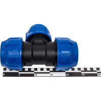 Компрессионный переходной тройник VALFEX ПНД, 63-50-63 1210012635063