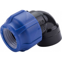 Компрессионный отвод VALFEX ПНД, с внутренней резьбой, 32x1" 1210012332100