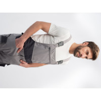 Рабочий полукомбинезон Delta Plus серии Mach2 Corporate размер: XL, цвет: Светло-серый/темно-серый MCSA2GRXG