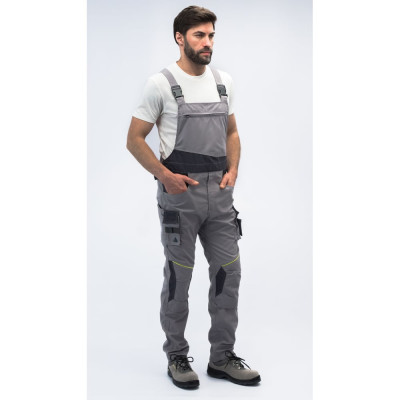 Рабочий полукомбинезон Delta Plus серии Mach2 Corporate размер: M, цвет: светло-серый/темно-серый MCSA2GRTM