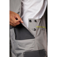 Рабочий полукомбинезон Delta Plus серии Mach2 Corporate размер: XL, цвет: Светло-серый/темно-серый MCSA2GRXG