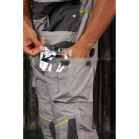 Рабочий полукомбинезон Delta Plus серии Mach2 Corporate размер: XL, цвет: Светло-серый/темно-серый MCSA2GRXG