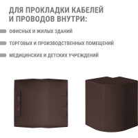 Внешний угол TDM ELECTRIC КМН, бук, 100х60 упаковка 2 шт SQ0411-0317