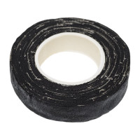 Изоляционная клейкая лента РемоКолор прорезиненная, х/б, черная, 18 мм х 10 м, 350 мкм, 100 г 49-5-102